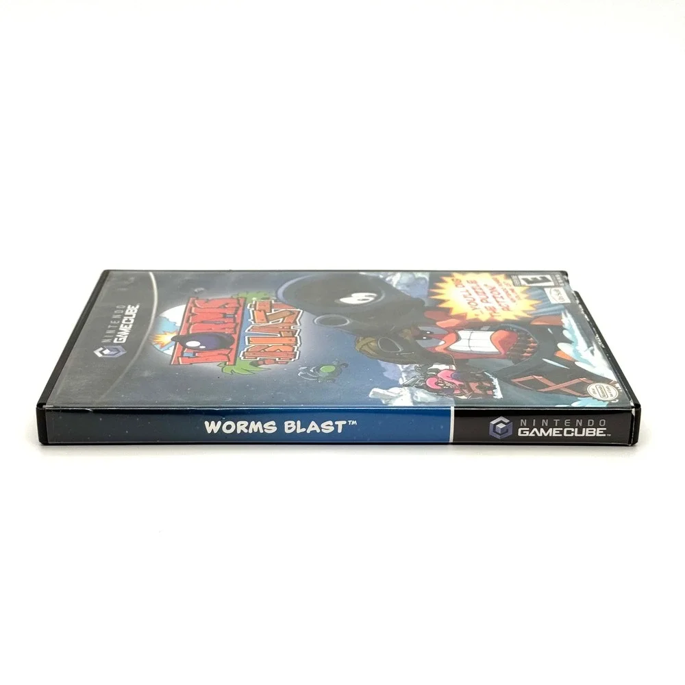 Worms Blast Nintendo GameCube 2002 Complete CIB Video Game